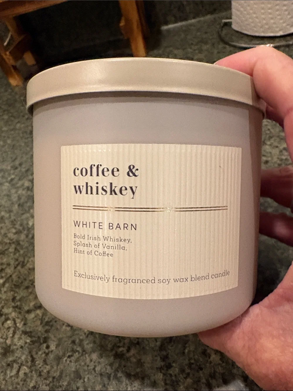 Nwt Coffee & Whiskey 3 wick from White Barn
